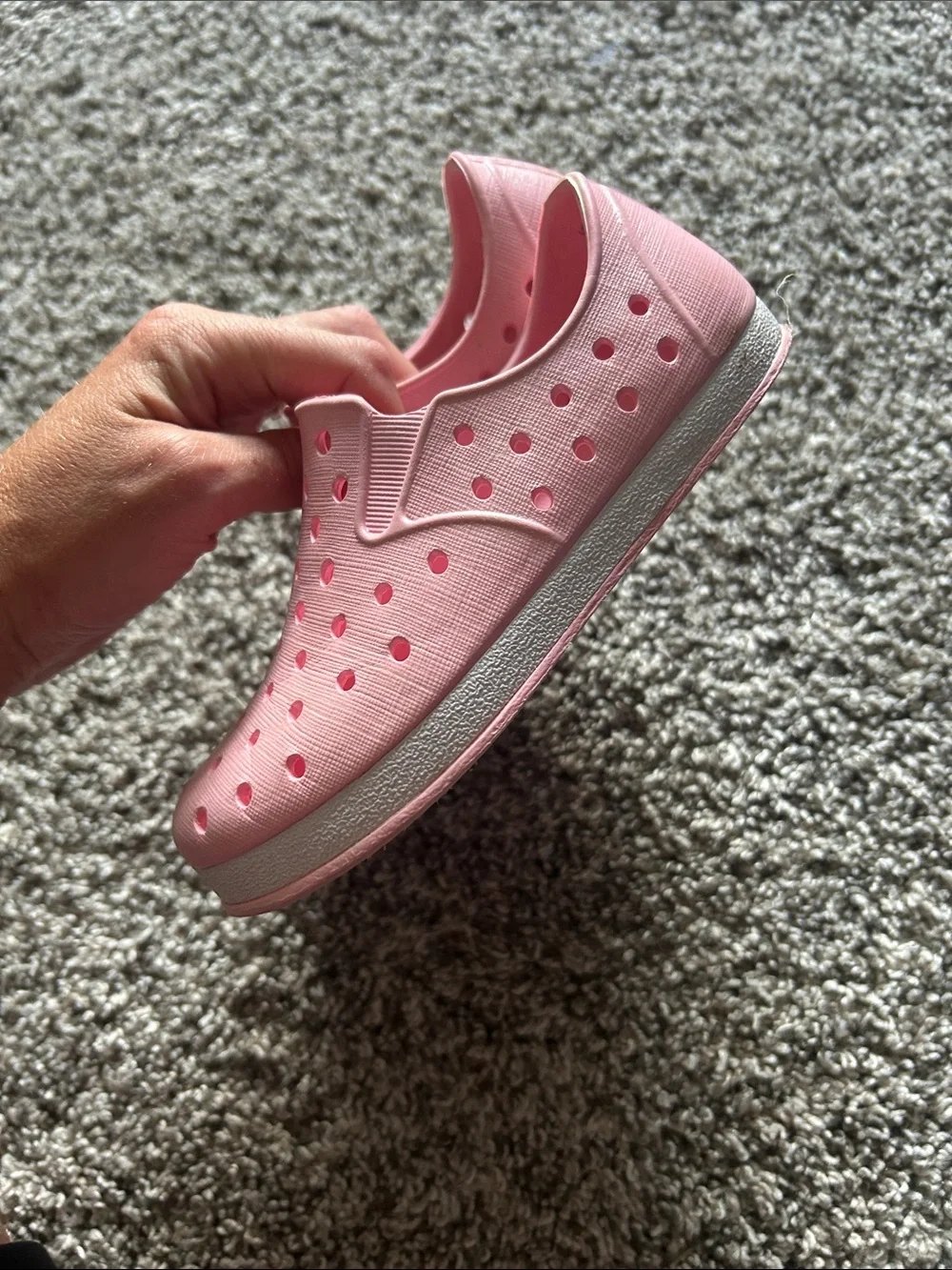 Cat & Jack Pink Slip-On Perforated Water Shoes for Kids